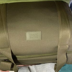 Dagne Dover Laptop Bag Green Neoprene